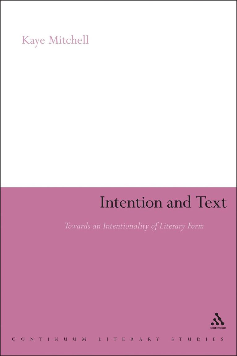 Intention and Text 1