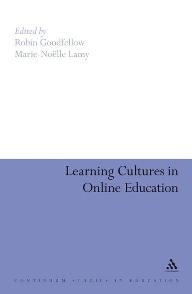 bokomslag Learning Cultures in Online Education