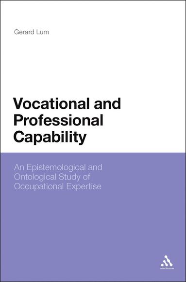 bokomslag Vocational and Professional Capability