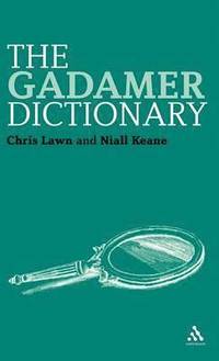 bokomslag The Gadamer Dictionary