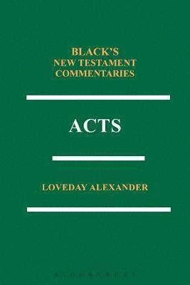 Acts: Black's New Testament Commentaries Series 1