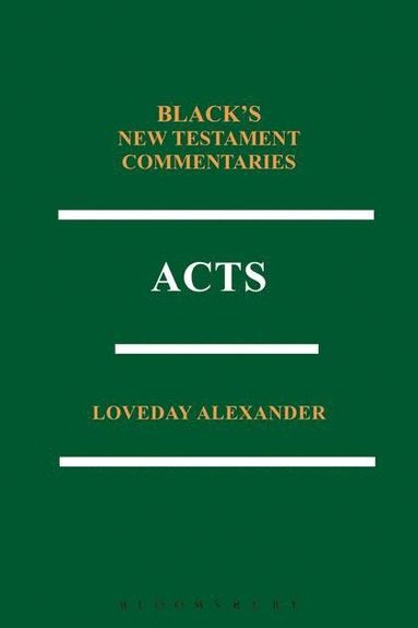 bokomslag Acts: Black's New Testament Commentaries Series