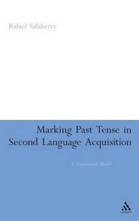 bokomslag Marking Past Tense in Second Language Acquisition