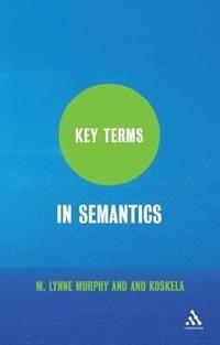 bokomslag Key Terms in Semantics