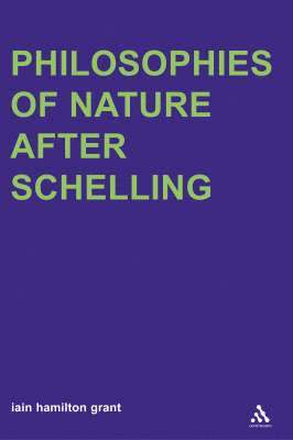 Philosophies of Nature after Schelling 1