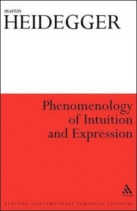 bokomslag Phenomenology of Intuition and Expression