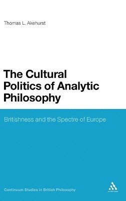bokomslag Cultural Politics of Analytic Philosophy
