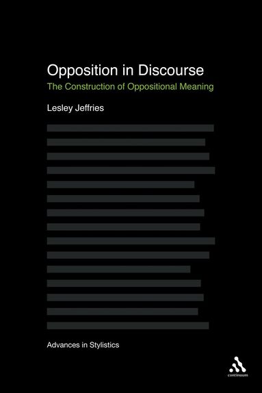Lesley Jeffries, Dan McIntyre - Opposition In Discourse, Inbunden