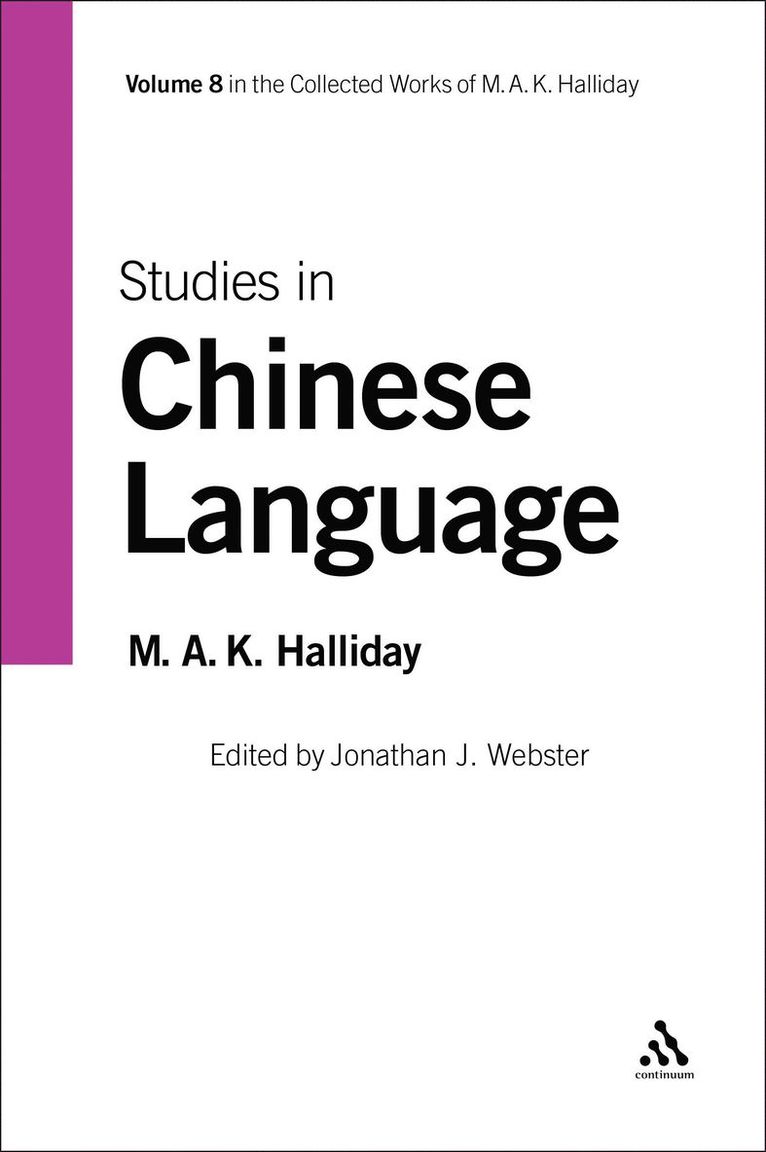 Studies in Chinese Language 1