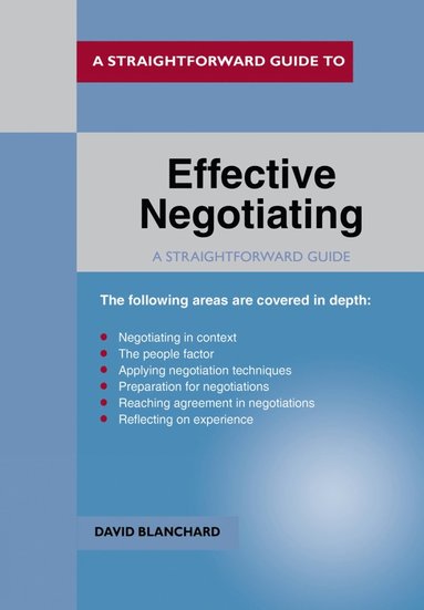 bokomslag Effective Negotiating