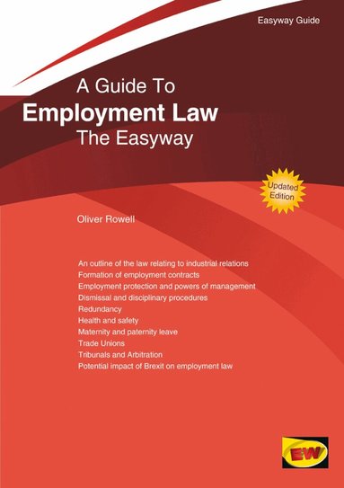 Oliver Rowell - Guide to Employment Law, Häftad