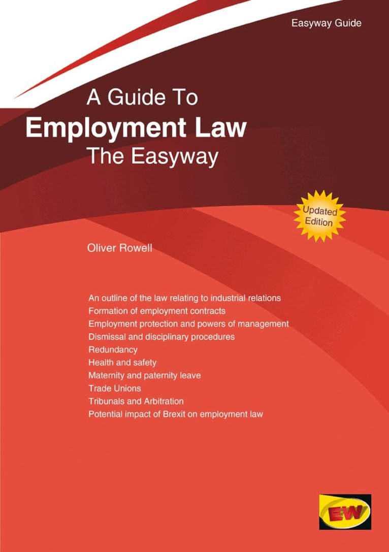 Oliver Rowell - Guide to Employment Law, Häftad