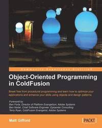 bokomslag Object-Oriented Programming in ColdFusion