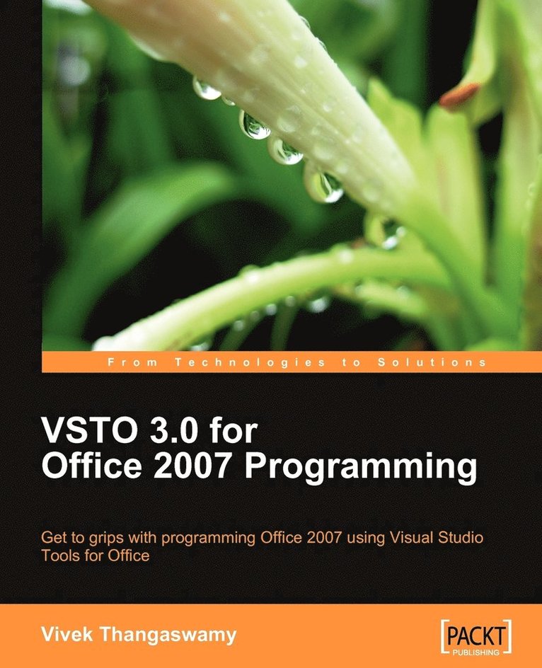 VSTO 3.0 for Office 2007 Programming 1