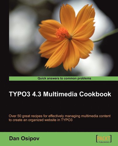 bokomslag TYPO3 4.3 Multimedia Cookbook