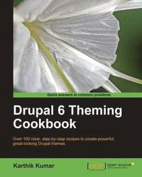 bokomslag Drupal 6 Theming Cookbook