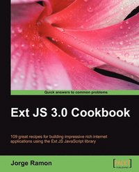 bokomslag Ext Js 3.0 Cookbook