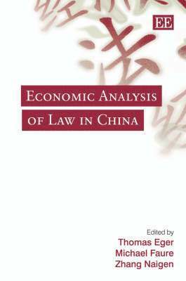 Economic Analysis of Law in China 1