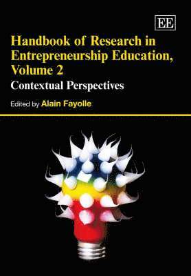 Handbook of Research in Entrepreneurship Education, Volume 2 1