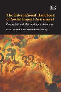 bokomslag The International Handbook of Social Impact Assessment