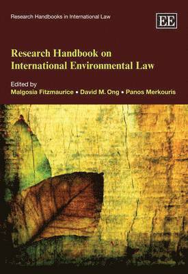 bokomslag Research Handbook on International Environmental Law