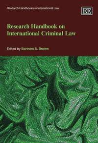 bokomslag Research Handbook on International Criminal Law