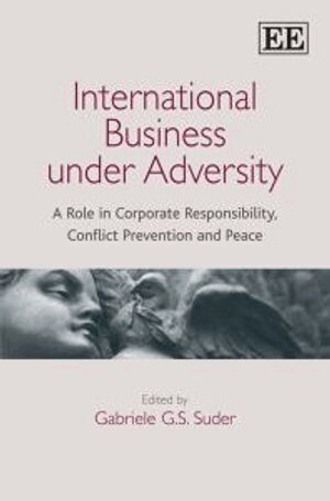 Gabriele Suder - International Business under Adversity, Inbunden