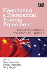 bokomslag Negotiating a Preferential Trading Agreement