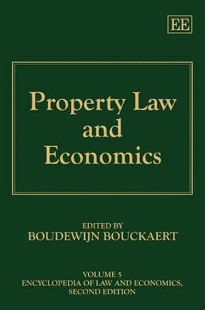 Boudewijn Bouckaert - Property Law and Economics, Inbunden