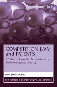 bokomslag Competition Law and Patents