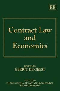 bokomslag Contract Law and Economics