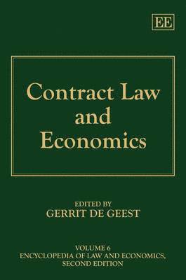 bokomslag Contract Law and Economics