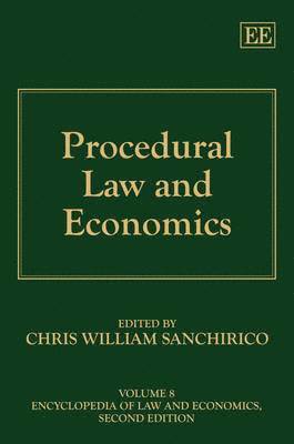 Chris William Sanchirico - Procedural Law and Economics, Inbunden