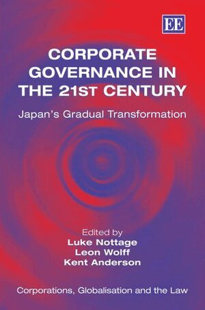 Luke Nottage, Leon Wolff, Kent Anderson - Corporate Governance in the 21st Century, Inbunden