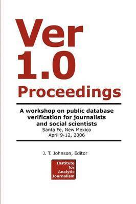 J T Johnson, J. T. Johnson - Ver 1.0 Workshop Proceedings, Häftad