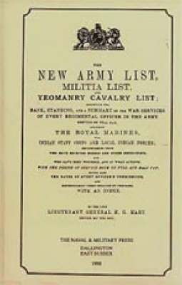 bokomslag Hart's Annual Army List, 1895