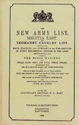 Hart's Annual Army List, 1895