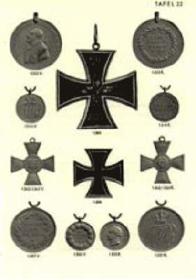 HONOURS and AWARDS of the GERMAN STATES. (Die Ehrenzeichen Des Deutschen Reiches) 1