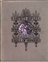 bokomslag ARTISTS RIFLES. Regimental Roll of Honour and War Record 1914-1919