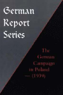 bokomslag German Report Series