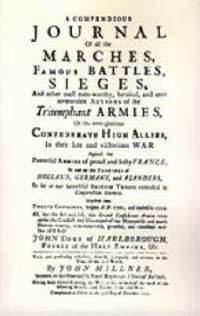 bokomslag Compendious Journal of All the Marches Famous Battles & Sieges (of Marlborough)