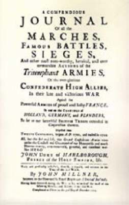 bokomslag Compendious Journal of All the Marches Famous Battles & Sieges (of Marlborough)