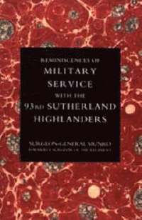 bokomslag Reminiscences of Military Service with the 93rd Sutherland Highlanders