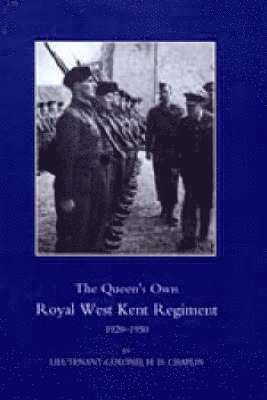 bokomslag Queen's Own Royal West Kent Regiment 1920-1950