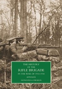 bokomslag History of the Rifle Brigade Appendix