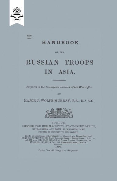 bokomslag Handbook of Russian Troops in Asia, 1890