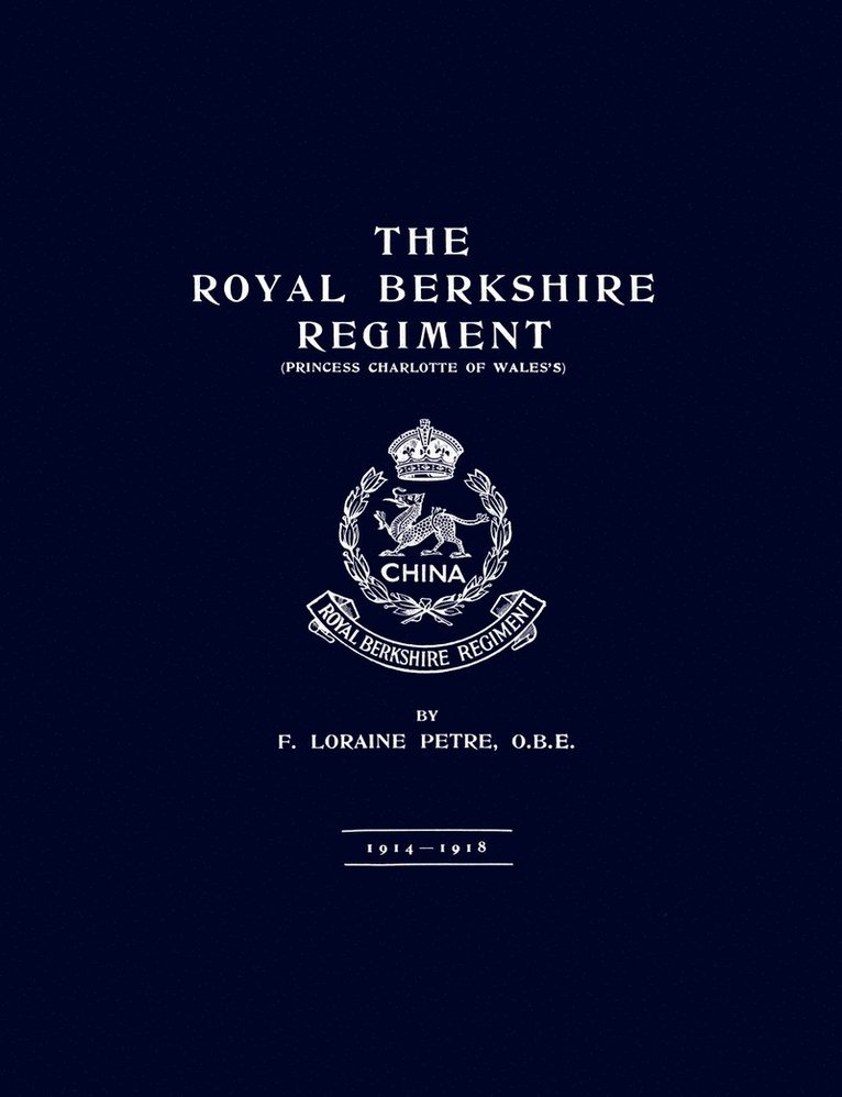 Royal Berkshire Regiment 1914-1918 1