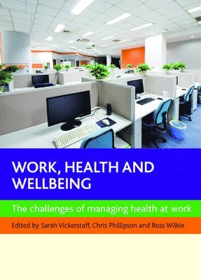 bokomslag Work, Health and Wellbeing