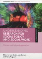 bokomslag Understanding Research for Social Policy and Social Work