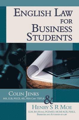 bokomslag English Law for Business Students